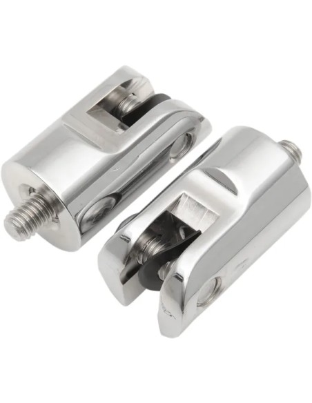 ACCUTRONIX Fußrasten für Harley Davidson FLSTC 1450 2000-2006