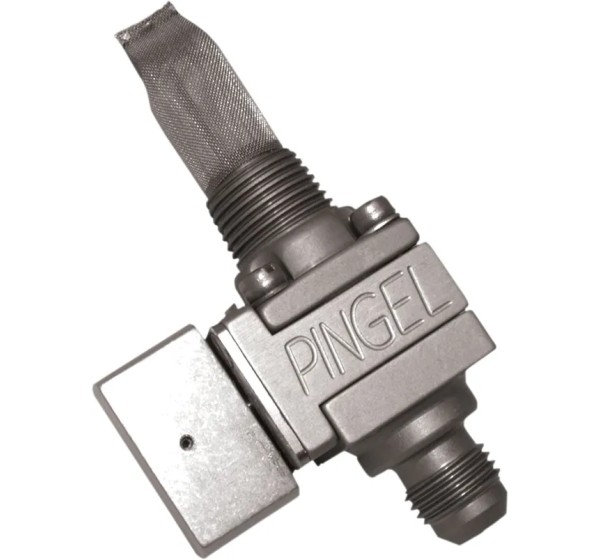 PINGEL Montagematerial & Zubehör - FUEL VALVE GZLR 3/8 6AN