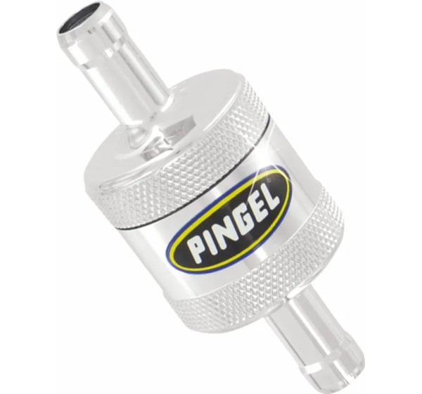 PINGEL Benzinfilter - FUEL FILTER 3/8 CHROME