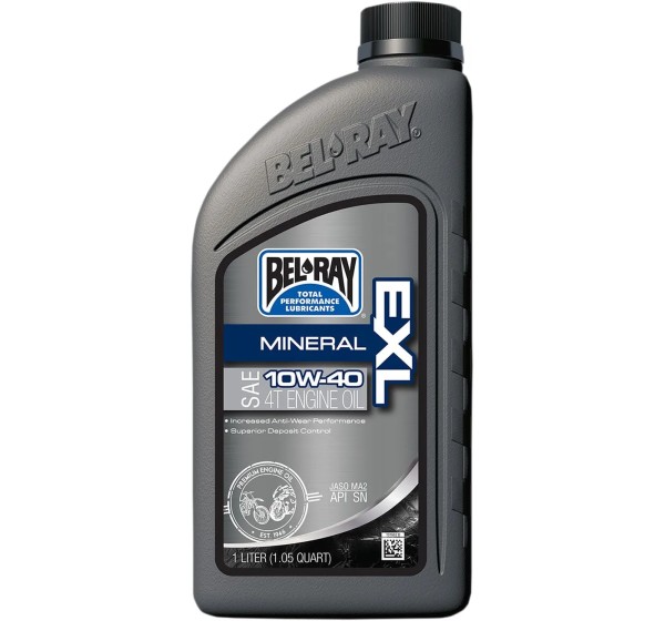 BEL-RAY Öl- und Schmierstoffe - OIL EXL MINERAL 4T 10W-40 1L