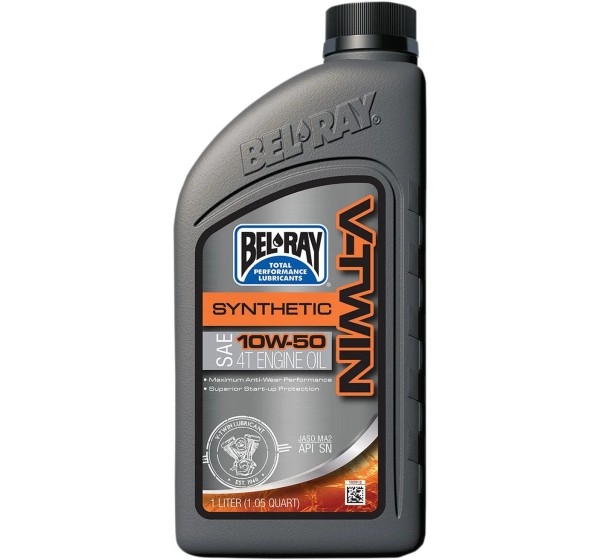 BEL-RAY Öl- und Schmierstoffe - OIL VTWIN SYN 10W50 1L