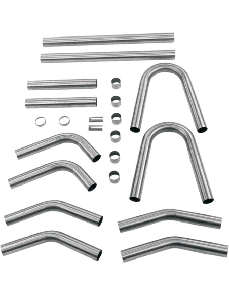 PAUGHCO Krümmer & Mittelrohre für Harley Davidson FLHTC 1340 1984-1998