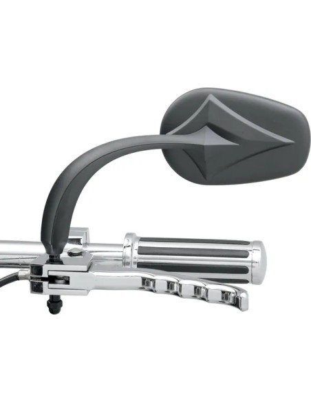 RWD V-TWIN Spiegel - MIRROR CONVEX DIA BLK LH