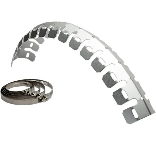 MAIER Hitzeschilde - UNIVERSAL PIPE GUARD-ALUM