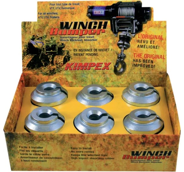 KIMPEX Seilwinden - WINCH BUMPERS (6)&DISPLAY