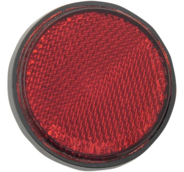 CHRIS PRODUCTS Zusatzbeleuchtung - REFLECTOR ROUND 5MM STUD - RED