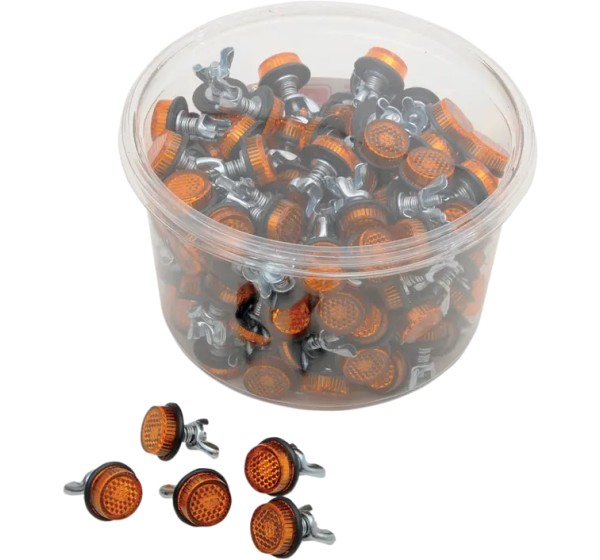 CHRIS PRODUCTS Kennzeichen - LIC PLATE REFL TUB150 AMB