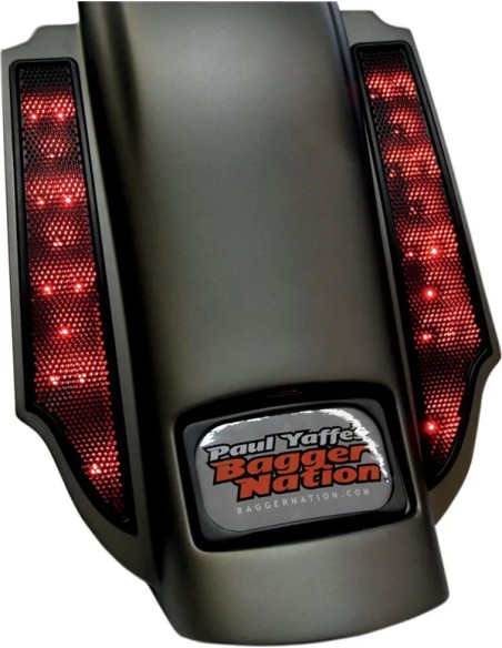 PAUL YAFFE BAGGER NATION Rück- und Bremslichter - LIGHT SUPER BRIGHT RED