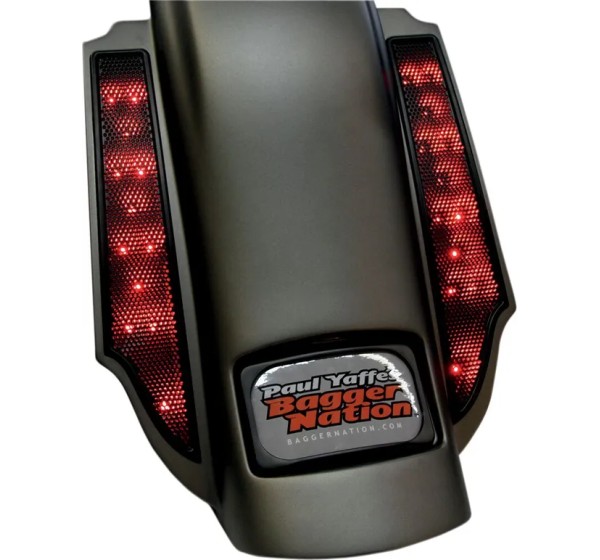 PAUL YAFFE BAGGER NATION Rück- und Bremslichter - LIGHT SUPER BRIGHT RED