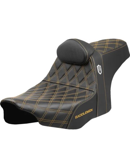 SADDLEMEN Sitzbänke für Harley Davidson FLHXSE 1977 ABS 2023-2025