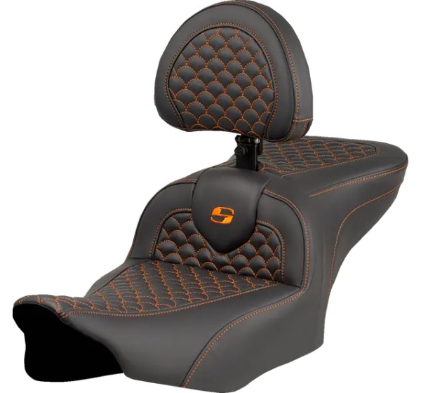 SADDLEMEN Sitzbänke für Harley Davidson FLHXSE 1977 ABS 2023-2025