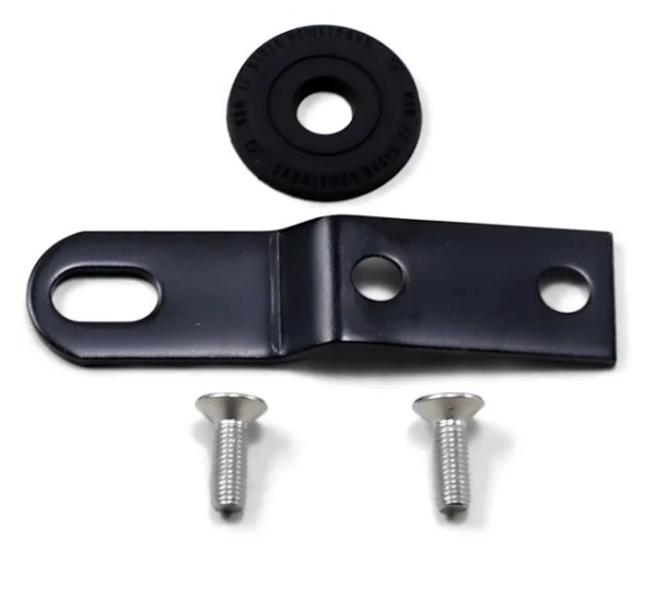 SADDLEMEN Montagematerial & Zubehör - BRACKET SEAT BLACK 1/4-28