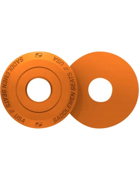 SADDLEMEN Montagematerial & Zubehör - SEAT FENDER WASHER ORANGE