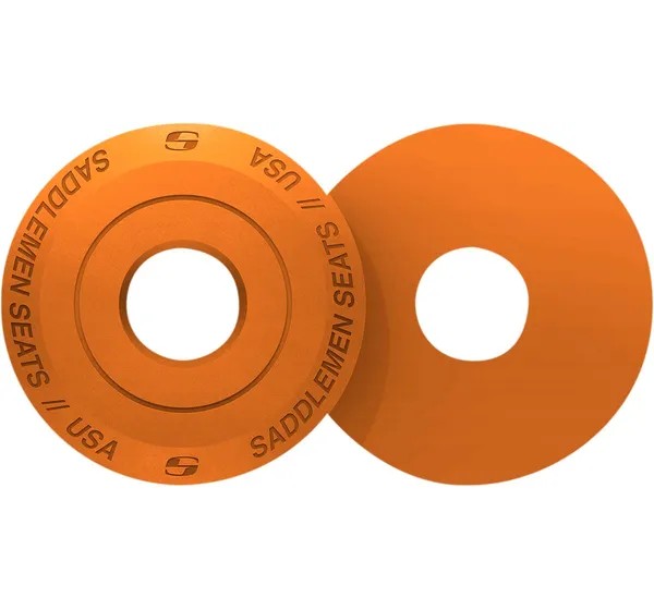 SADDLEMEN Montagematerial & Zubehör - SEAT FENDER WASHER ORANGE
