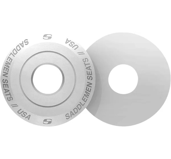 SADDLEMEN Montagematerial & Zubehör - SEAT FENDER WASHER WHITE