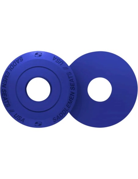 SADDLEMEN Montagematerial & Zubehör - SEAT FENDER WASHER BLUE