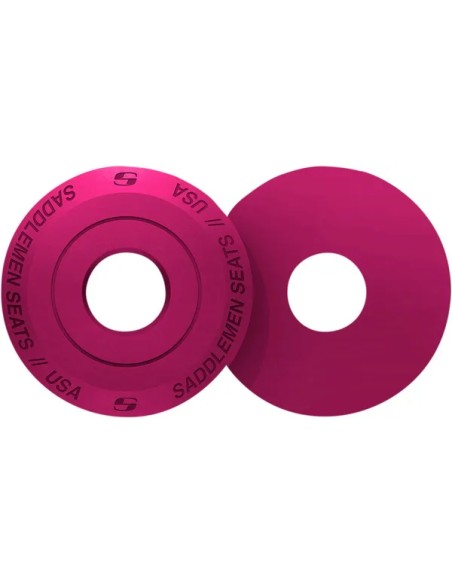 SADDLEMEN Montagematerial & Zubehör - SEAT FENDER WASHER PINK