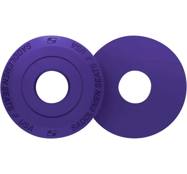 SADDLEMEN Montagematerial & Zubehör - SEAT FENDER WASHER PURPLE