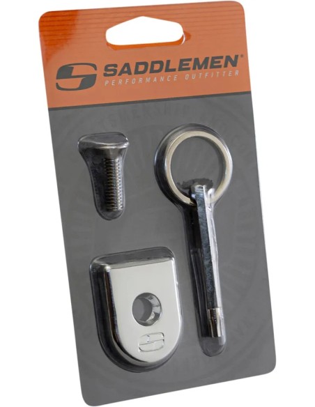 SADDLEMEN Montagematerial & Zubehör - SCREW SEAT SECURITY CHROME