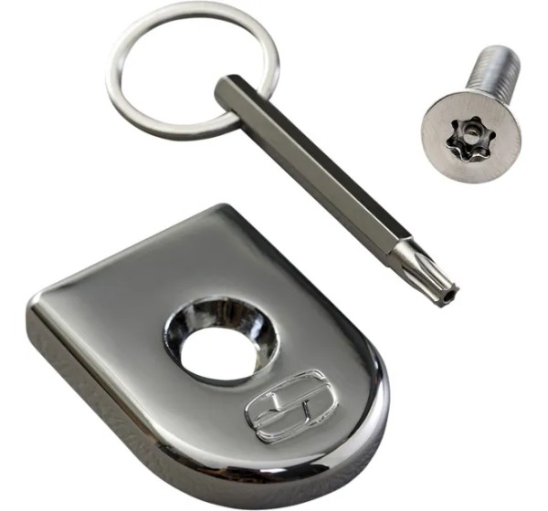 SADDLEMEN Montagematerial & Zubehör - SCREW SEAT SECURITY CHRME