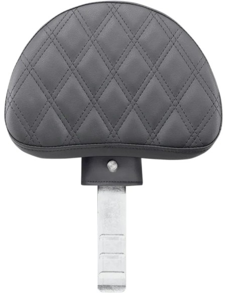 SADDLEMEN Sissybars - BACKREST LS DRIVER BLACK
