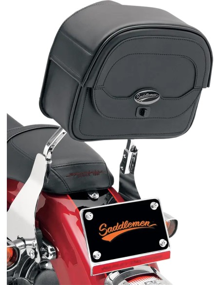 SADDLEMEN Sissybar-Taschen - Einbaubeispiel