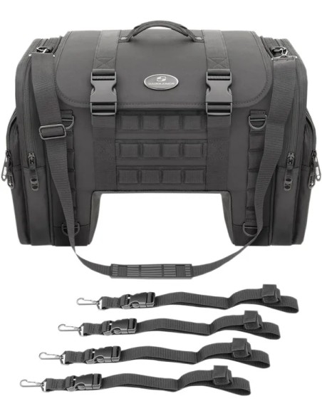 SADDLEMEN Hecktaschen - Einbaubeispiel