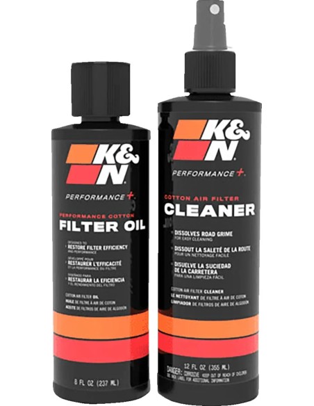K & N Luftfilter & Reiniger - AIR FILTER CARE KIT BLACK