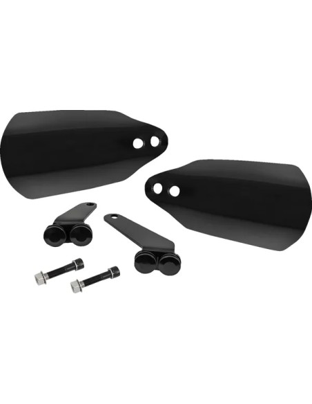 MEMPHIS SHADES METRIC Handprotektoren - HAND GUARDS 24+ FLHX BLK