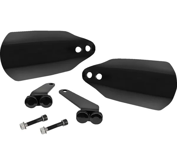 MEMPHIS SHADES METRIC Handprotektoren - HAND GUARDS 24+ FLHX BLK