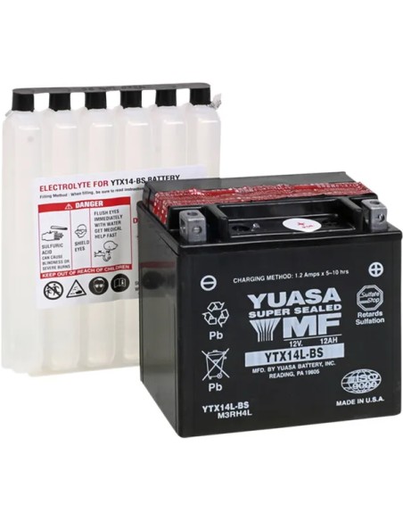 YUASA Wartungs-Teile für Harley Davidson XL 1200 C 2004-2019
