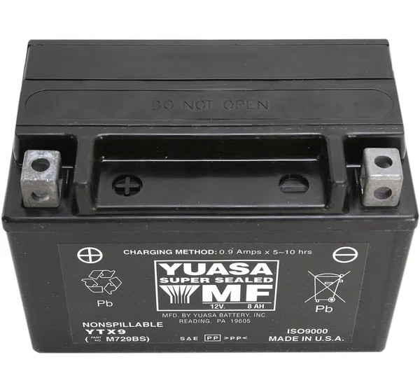 YUASA Wartungs-Teile für KAWASAKI KLZ 1000 ABS 2012-2024