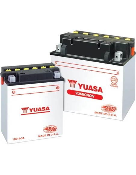 YUASA Batterien - Detailansicht