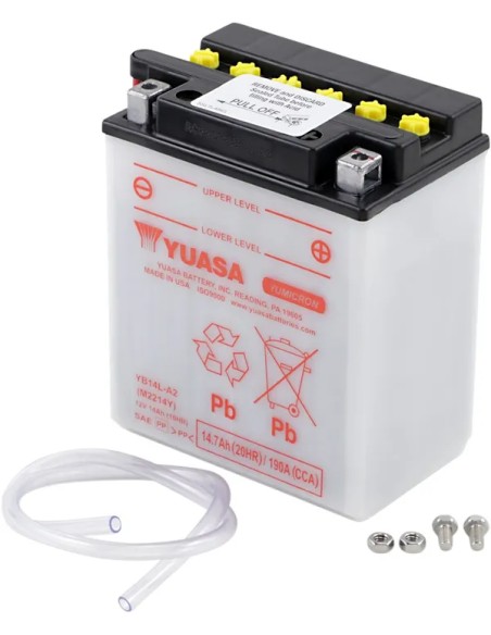 YUASA Batterien für KAWASAKI KLR 650 1987-2018