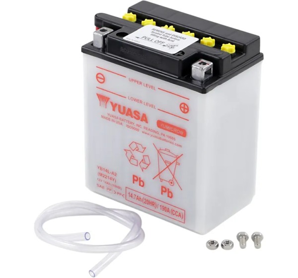 YUASA Batterien für KAWASAKI KLR 650 1987-2018