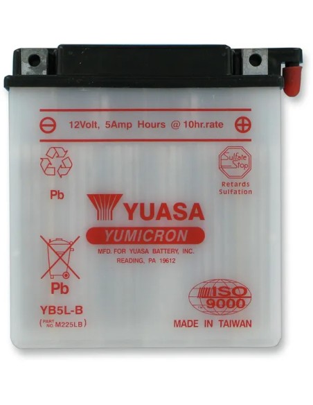 YUASA Batterien für YAMAHA YBR 125 2005-2011