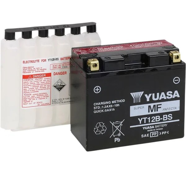 YUASA Wartungs-Teile für YAMAHA XVS 650 1997-2016
