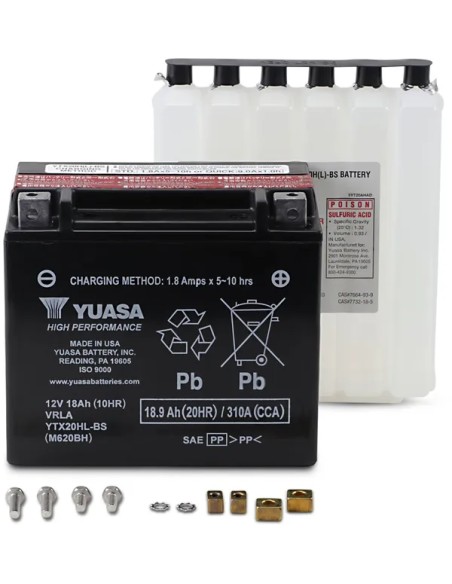 YUASA Wartungs-Teile für HONDA GL 1800 ABS 2001-2024
