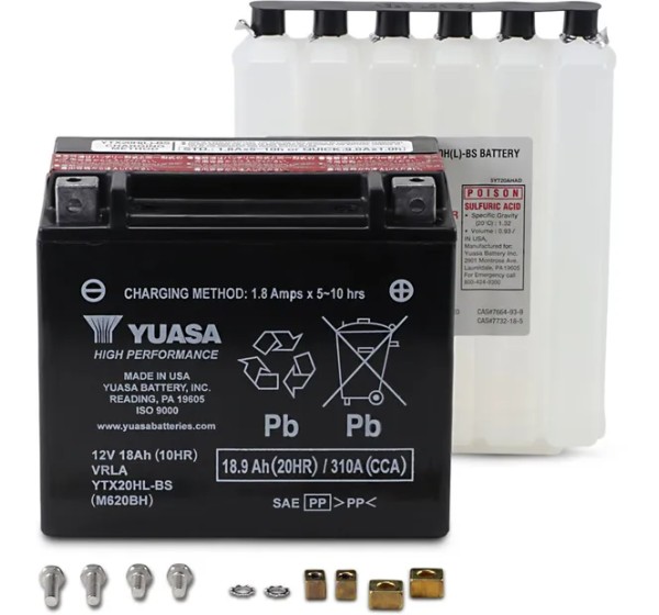 YUASA Wartungs-Teile für HONDA GL 1800 ABS 2001-2024