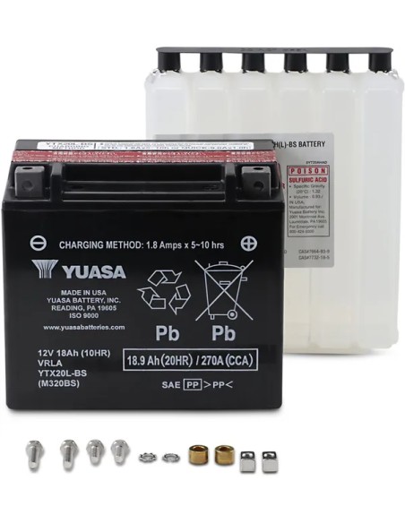 YUASA Wartungs-Teile für KAWASAKI KZ 1000 1979-2005