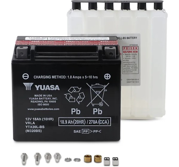 YUASA Wartungs-Teile für KAWASAKI KZ 1000 1979-2005