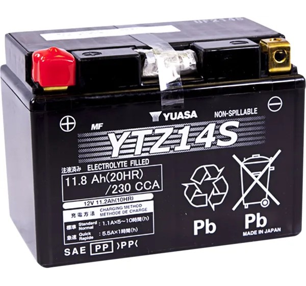 YUASA Wartungs-Teile für HONDA VT 750 C 1982-2018