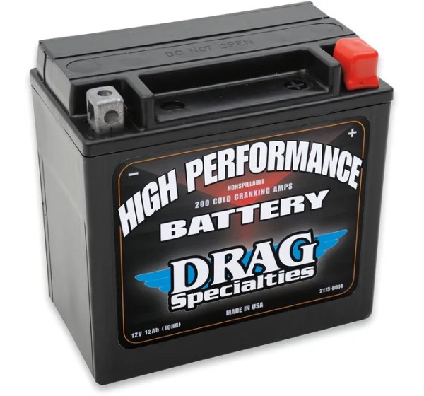 DRAG SPECIALTIES BATTERIES Batterien für Harley Davidson XL 1200 C 2004-2019
