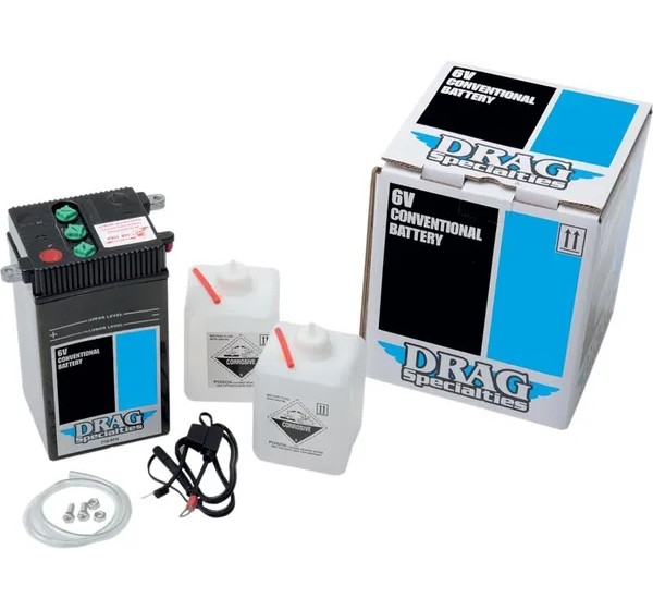 DRAG SPECIALTIES BATTERIES Batterien für Harley Davidson FL 1200 1948-1964
