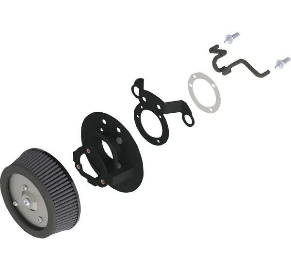 VANCE & HINES Luftfilter & Reiniger - Einbaubeispiel