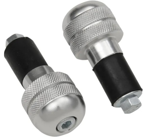 K&S TECHNOLOGIES Stummellenker & Lenkerenden - ANTI-VIBRATN BAR END SIL