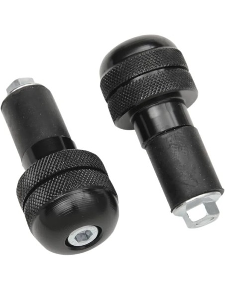 K&S TECHNOLOGIES Stummellenker & Lenkerenden - ANTI-VIBRATN BAR END BLK