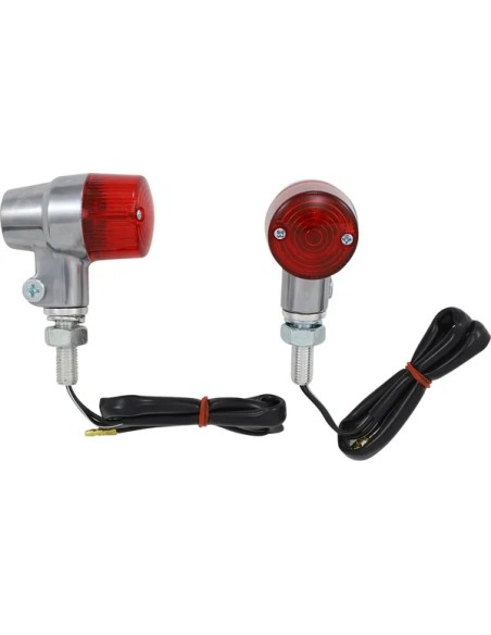 K&S TECHNOLOGIES Blinker - MARKR LGHT S/F RED/ALUM