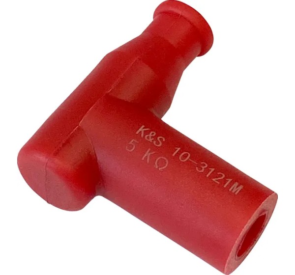 K&S TECHNOLOGIES Zündkerzen - CAP SPARK PLUG T TYPE RED