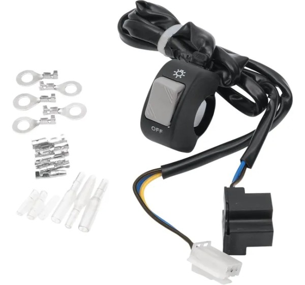 K&S TECHNOLOGIES Montagematerial & Zubehör - HEADLIGHT SWITCH UNIVRSL
